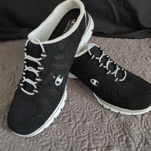 Champion Black and White women's Athletic Shoes